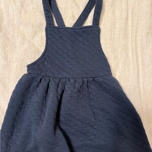 Colored Organics Navy Blue Kids Casual Dress